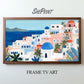 You will be able to download high quality JPG file size 3840 x 2160 pixels that can be used to display on Samsung Frame TV.