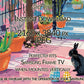 Vertical Frame TV Art, Spring Easter Day Watercolor, Vibrant Colors, Digital TV Art, Instant Download - close up view