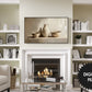 Frame TV Art Still Life Clay Pots Painting preview in modern living room