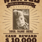 Simple Personalized Wanted Poster, With Your Photo, Name and Crime, Ready in 1-2 Days, JPEG A4 or Letter Size