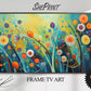 Frame TV Art Colorful Spring, Abstract Art