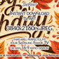 Happy Birthday Fall Frame TV Art | Digital TV Art | 3840 x 2160 pixels JPEG | Instant Download | Close up view
