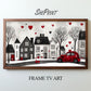 Frame TV Art Cute Red Valentine's Day Car preview