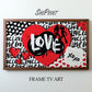 Graffiti Love – Modern Valentine’s Frame TV Art for Kids &amp; Teens preview on screen
