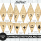 Printable Vintage DIY Garland pdf page peview