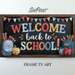 Welcome Back to School | Classroom TV Backdrop | 3840x2160px JPEG Digital Download