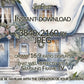 Christmas Frame TV Art | Dreamy Winter Cottage | Digital TV Art | Digital Watercolor Painting | Instant Download JPEG