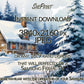 Christmas Frame TV Art | Warm Winter Cottage | Digital TV Art | Digital Watercolor Painting | Instant Download JPEG