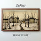 Winter Evening Frame TV Art 